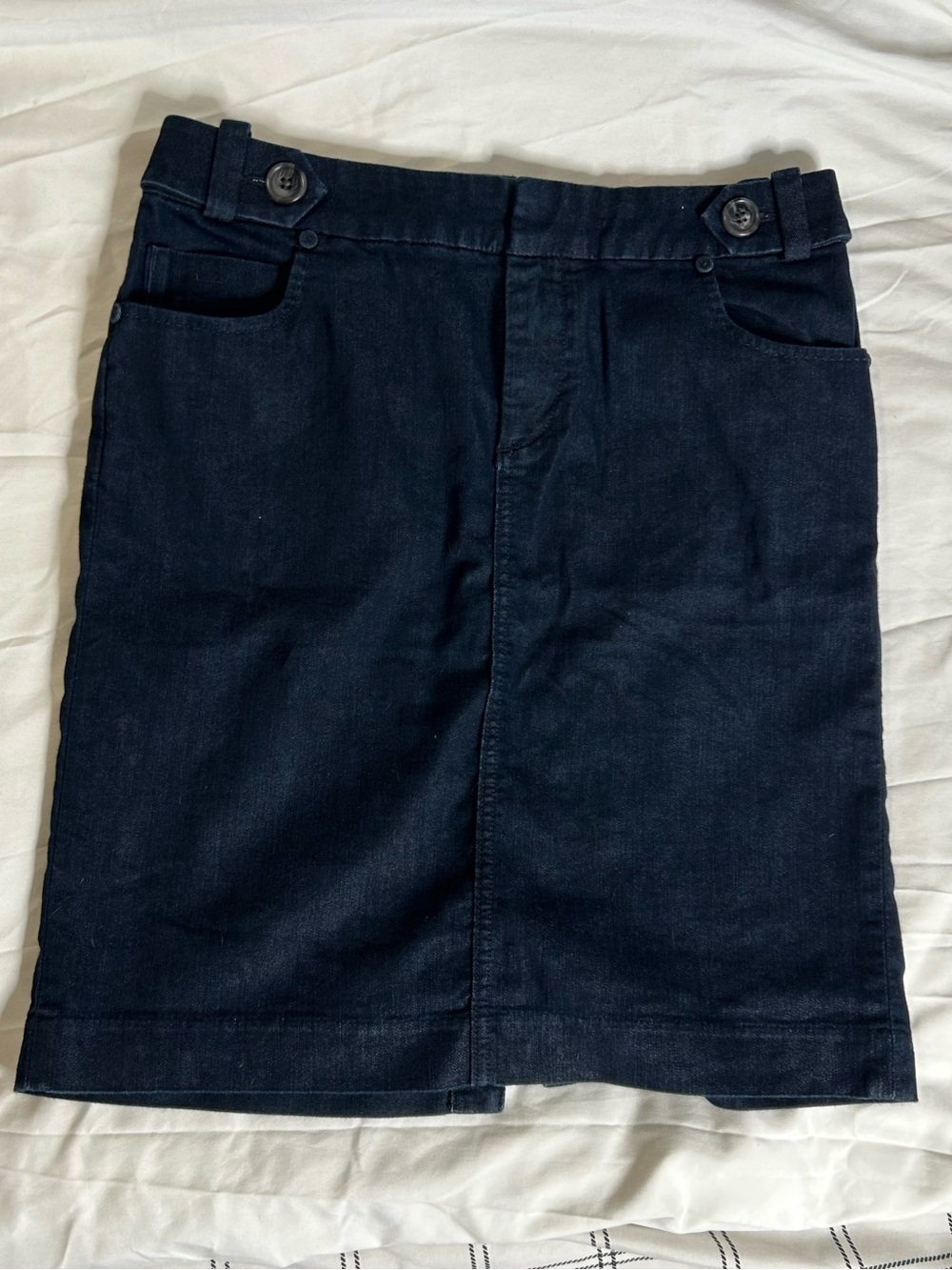 Banana Republic Dark Navy Pencil Skirt